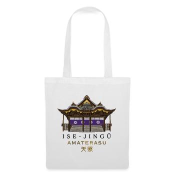 Sanctuaire d’Ise-jingu, Déesse du Soleil Amaterasu, Japon - Sac en tissu - blanc - Devant