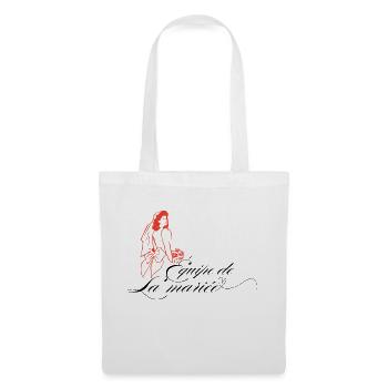 Bride's Team - Passendes Braut T-Shirt - Stoffbeutel - Weiß - Vorne