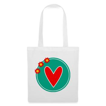 VALENTINE'S DAY. Bachelorette party. I LOVE YOU. I LOVE YOU. LOVE - Tote Bag - white - Front
