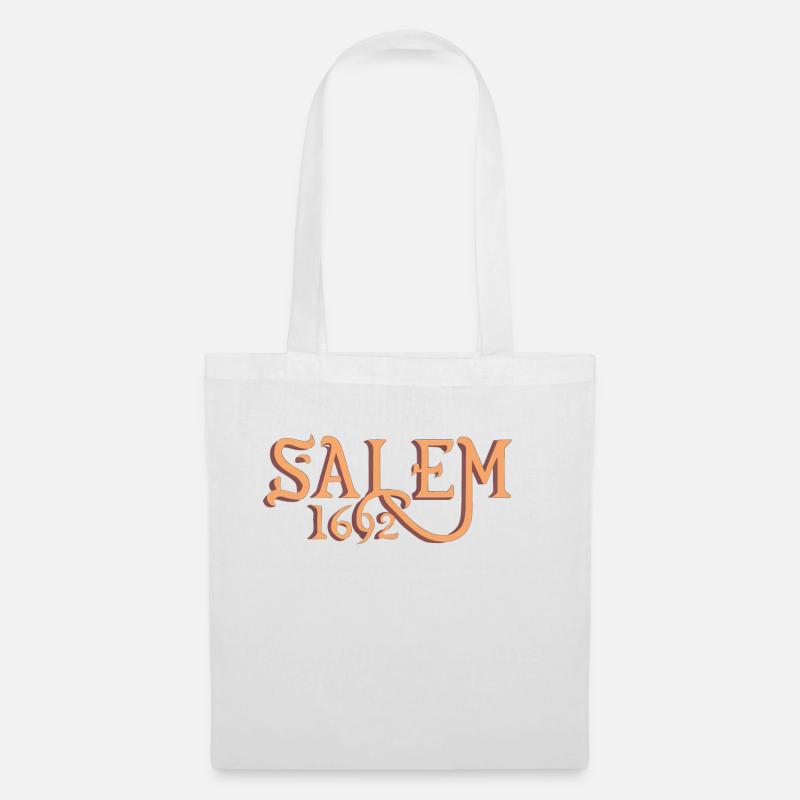Salem 1692 Hexen Hexer Hexe - Stoffbeutel - Weiß
