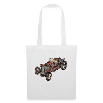 Hot rod Number One in colors! - Tote Bag - white - Front