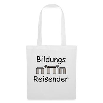 Voyageur éducatif - Sac en tissu - blanc - Devant