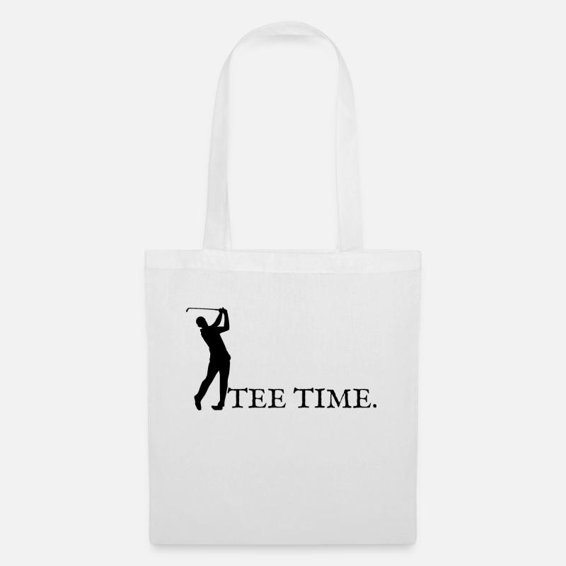 Tee time ! - Sac en tissu - blanc