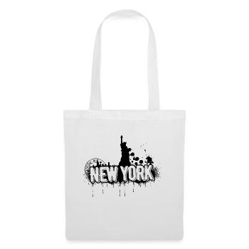 New York City Logo - Stoffbeutel - Weiß - Vorne