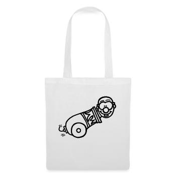 Le - Sac en tissu - blanc - Devant