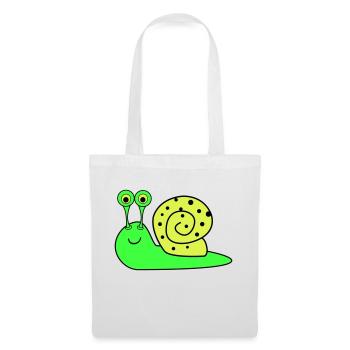 Snail Funny - Tote Bag - white - Front