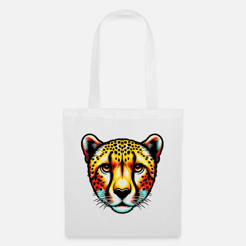 Cheetah - Tote Bag - white