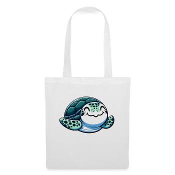 Charming Sea Turtle - Tote Bag - white - Front