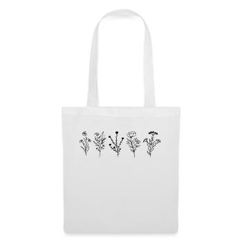 Wildflowers - Gift Idea - Tote Bag - white - Front