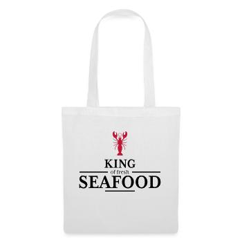 roi des fruits de mer - Sac en tissu - blanc - Devant
