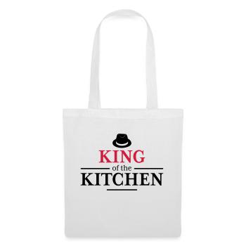Tablier de cuisine pour homme - Sac en tissu - blanc - Devant