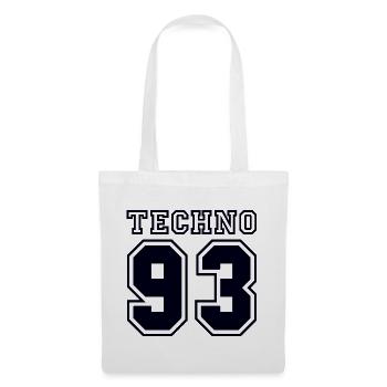 TECHNO 93 - Tote Bag - white - Front