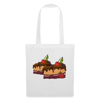 Cake - Tote Bag - white - Front
