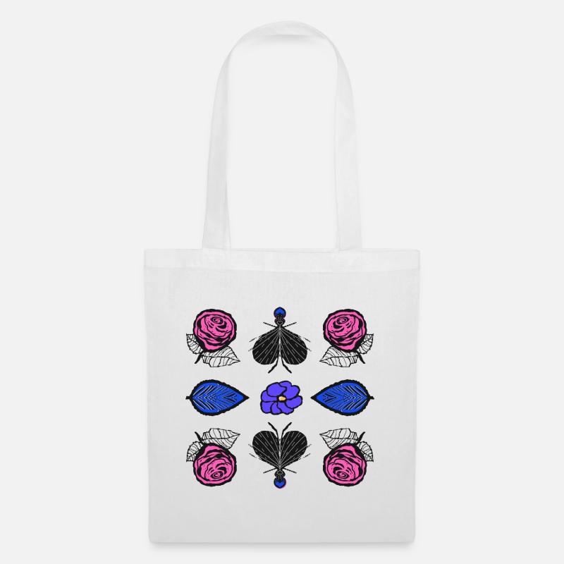 Roses Pop Art - Tote Bag - white