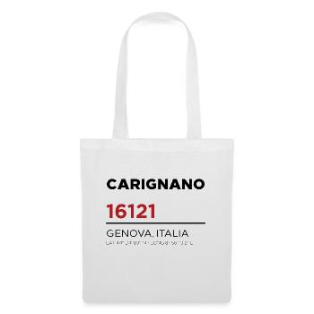 Carignano 16121 - Stoffbeutel - Weiß - Vorne