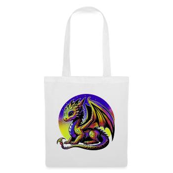 Dragon - Tote Bag - white - Front