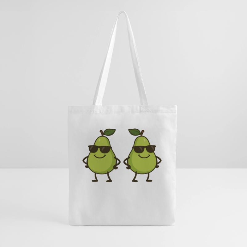 Pear Comic Cool 2 Tote Bag