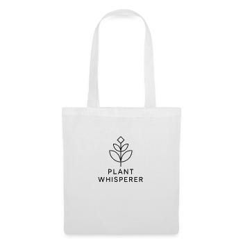 Plant Whisperer - Minimalist Plant Design - Tote Bag - white - Front