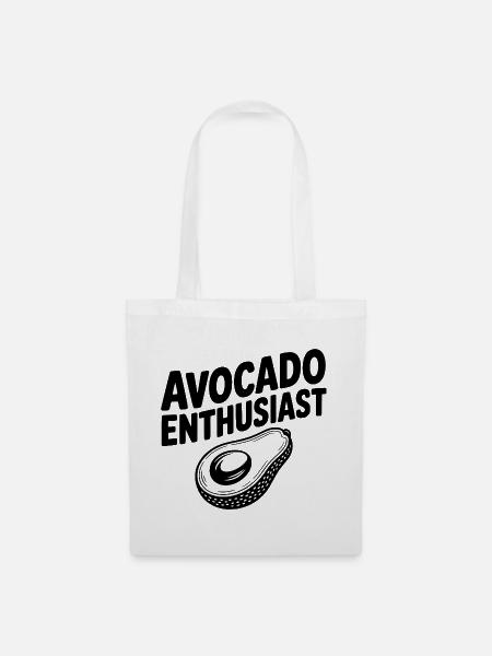 Avocado-Enthusiast - Stoffbeutel - Weiß