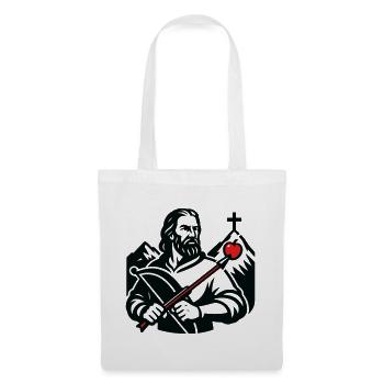 Figure légendaire de la Suisse - Sac en tissu - blanc - Devant