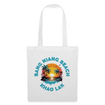 Bang Niang Beach Sunset Circle - Tote Bag - white - Front