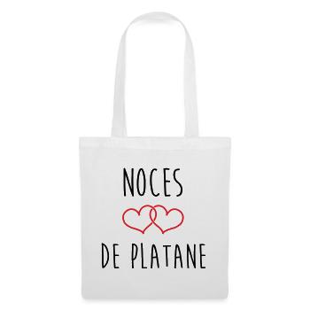 Wedding Anniversary - Wedding Wedding (61 years) - Tote Bag - white - Front