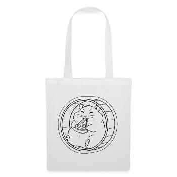 Plan de pizza Hamster Balanced Bike - Sac en tissu - blanc - Devant