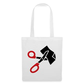 Vêtements Ciseaux Ciseaux de Sauvetage - Sac en tissu - blanc - Devant
