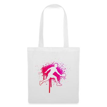 Idée cadeau pour un tournoi de pickleball pour l’anniversaire - Sac en tissu - blanc - Devant