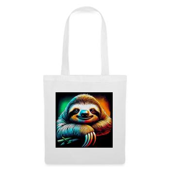 paresse - Sac en tissu - blanc - Devant