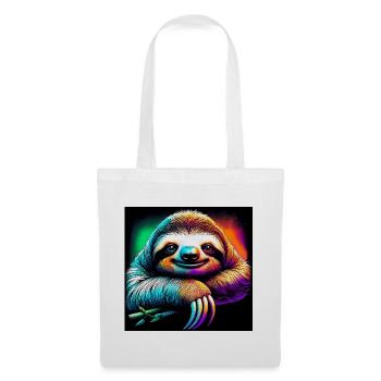 paresse - Sac en tissu - blanc - Devant
