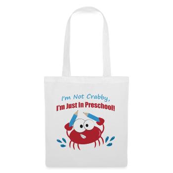 Preschool Crab with Pencils - Tote Bag - white - Front