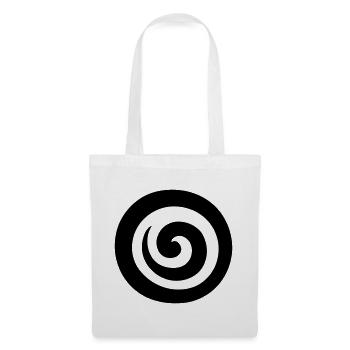 japonaise spirale - Sac en tissu - blanc - Devant