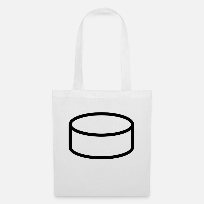 top hat - Tote Bag - white