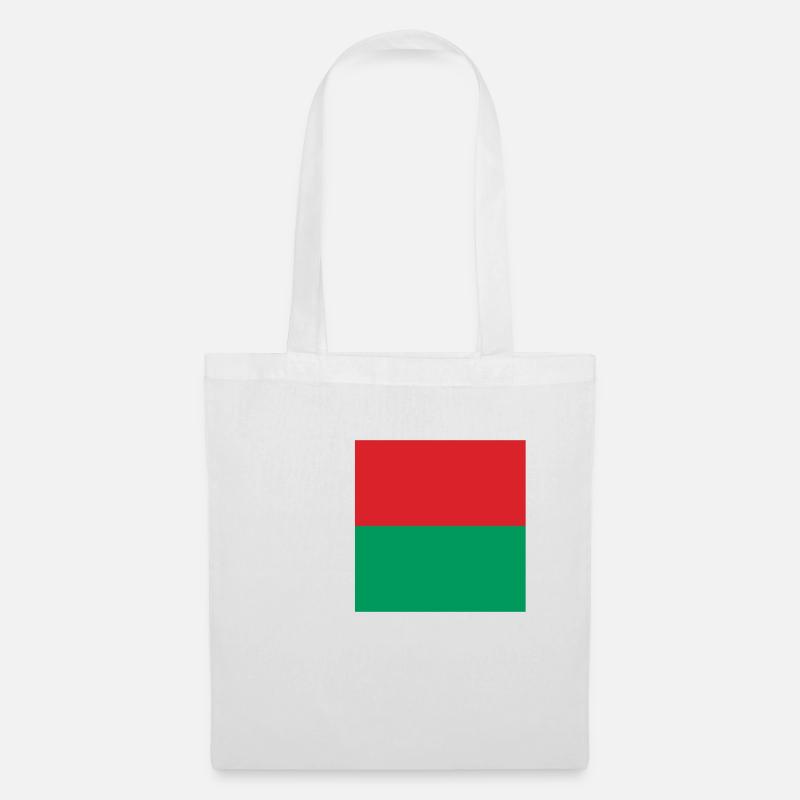 Madagaskar - Stoffbeutel - Weiß