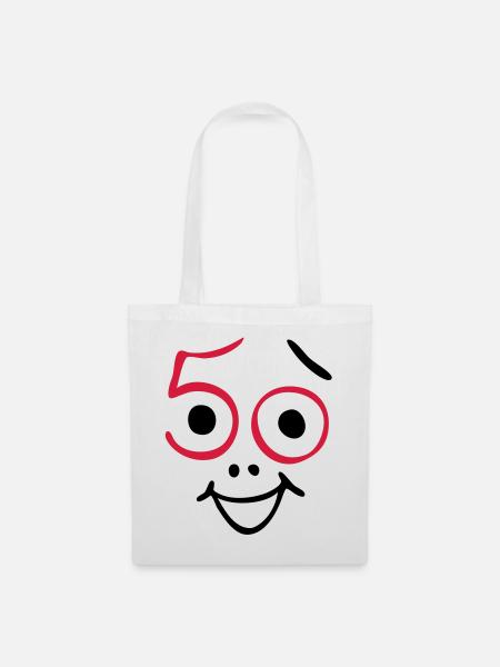 50 ans et toujours frais! - Sac en tissu - blanc