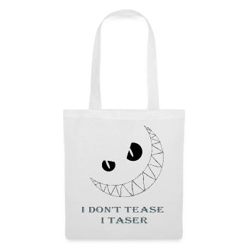 Be warned - Tote Bag - white - Front