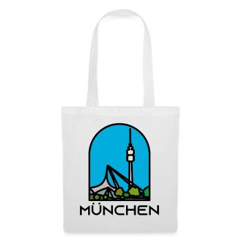Munich - Tour - Sac en tissu - blanc - Devant