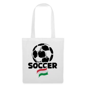 Fußball Team Ungarn 2024 soccerfan Illustration - Stoffbeutel - Weiß - Vorne