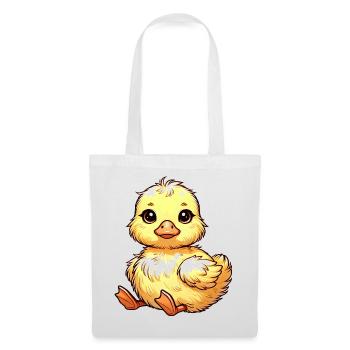 enchanting yellow chick motif - Tote Bag - white - Front