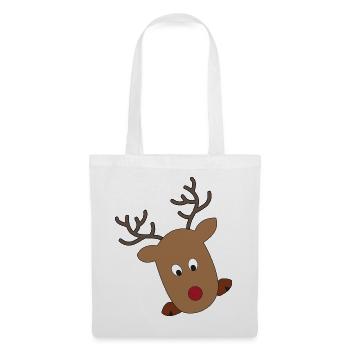 Weihnachten - Stoffbeutel - Weiß - Vorne