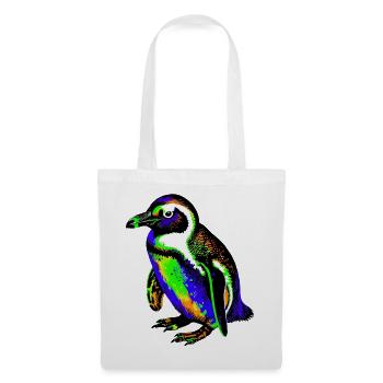 Pingouin - Sac en tissu - blanc - Devant