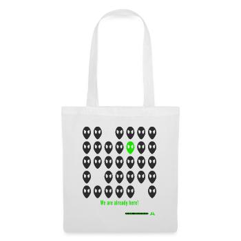 we are already here - Tote Bag - white - Front