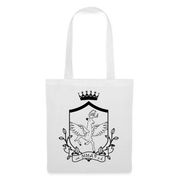 Winged deer – noble heraldic animal forest - Tote Bag - white - Front