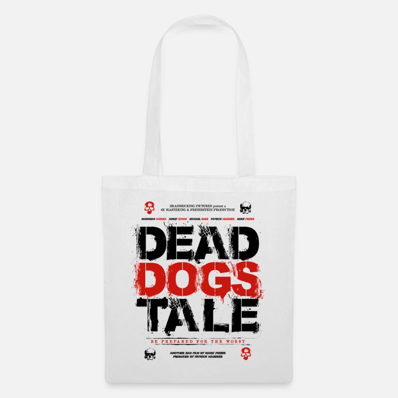 Dead Dogs Tale - Tote Bag - white