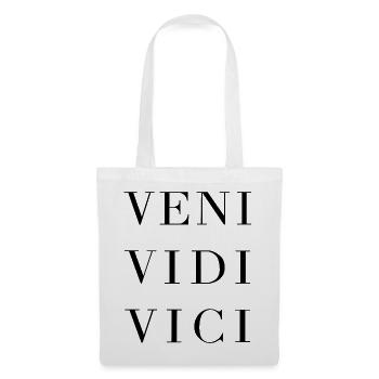 Veni vidi vici - Sac en tissu - blanc - Devant