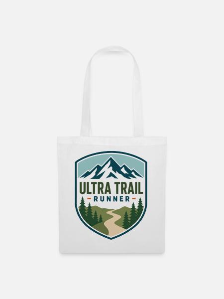 Ultra Trail Runner Mountain Shield - Stoffbeutel - Weiß