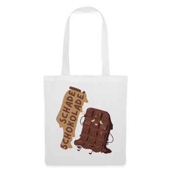 What a pity chocolate! - Tote Bag - white - Front