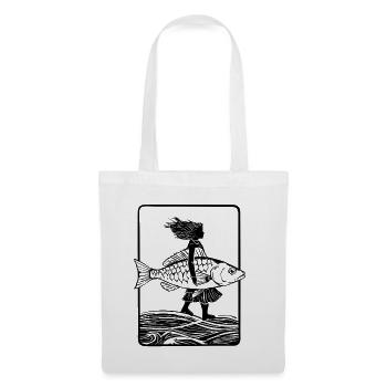 Fishwoman - Tote Bag - white - Front