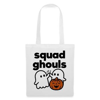 Squad Ghouls Halloween Pumpkin Crew - Stoffbeutel - Weiß - Vorne